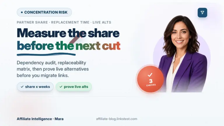 Affiliate Revenue Concentration Risk Management for Publishers