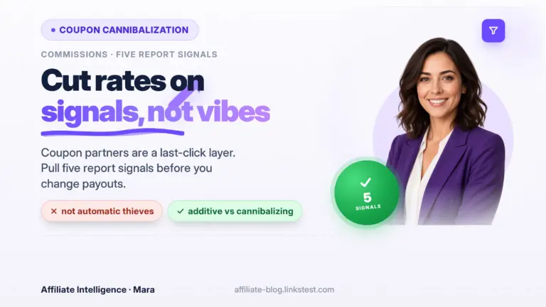 Affiliate Commission Cannibalization From Coupon Partners: 5 Signals to Check