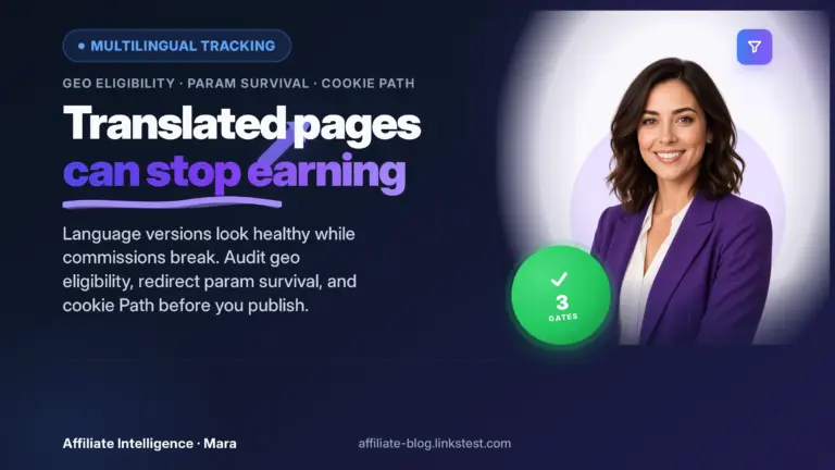 Multilingual Affiliate Tracking Problems: Why Translated Pages Stop Earning