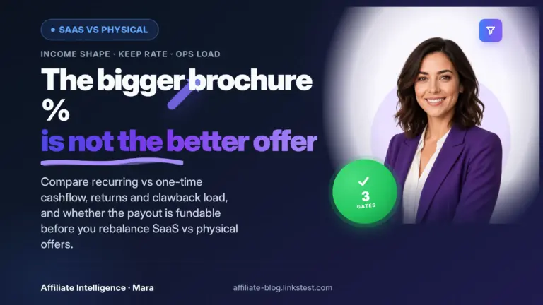 SaaS vs Physical Products: An Affiliate’s Honest Comparison
