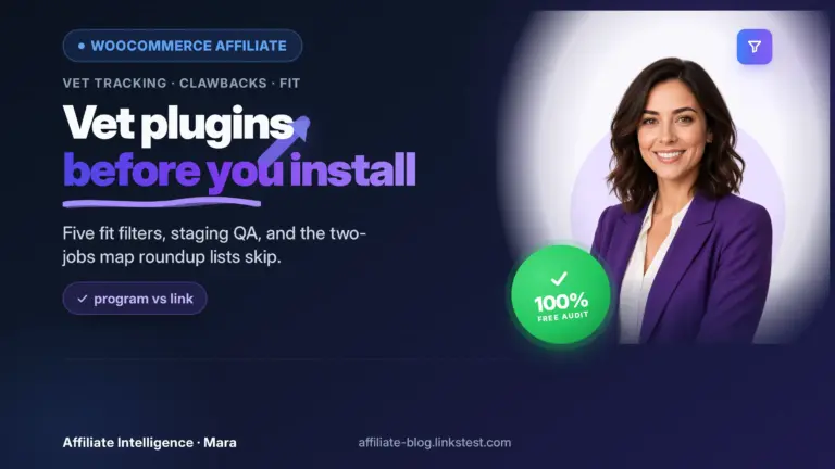 WooCommerce Affiliate Plugins (2026): Vet Tracking, Clawbacks & Fit Before You Install