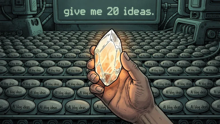 Why AI Blog Idea Generators Give Useless Lists — and a Better Way