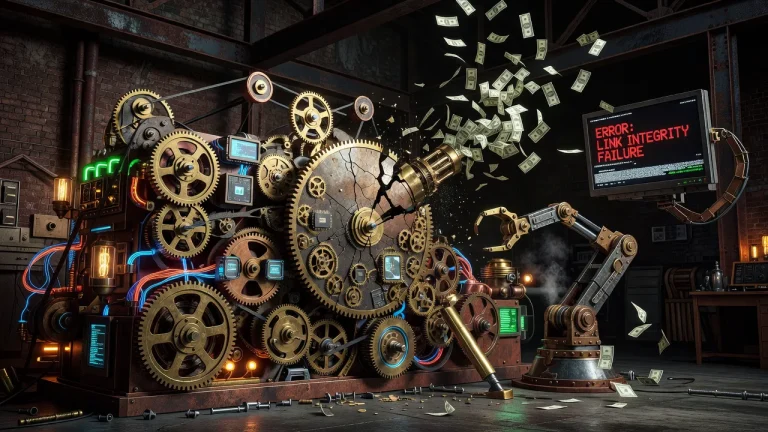 Complex system breaking at the uninspected failure point -- AI affiliate agents