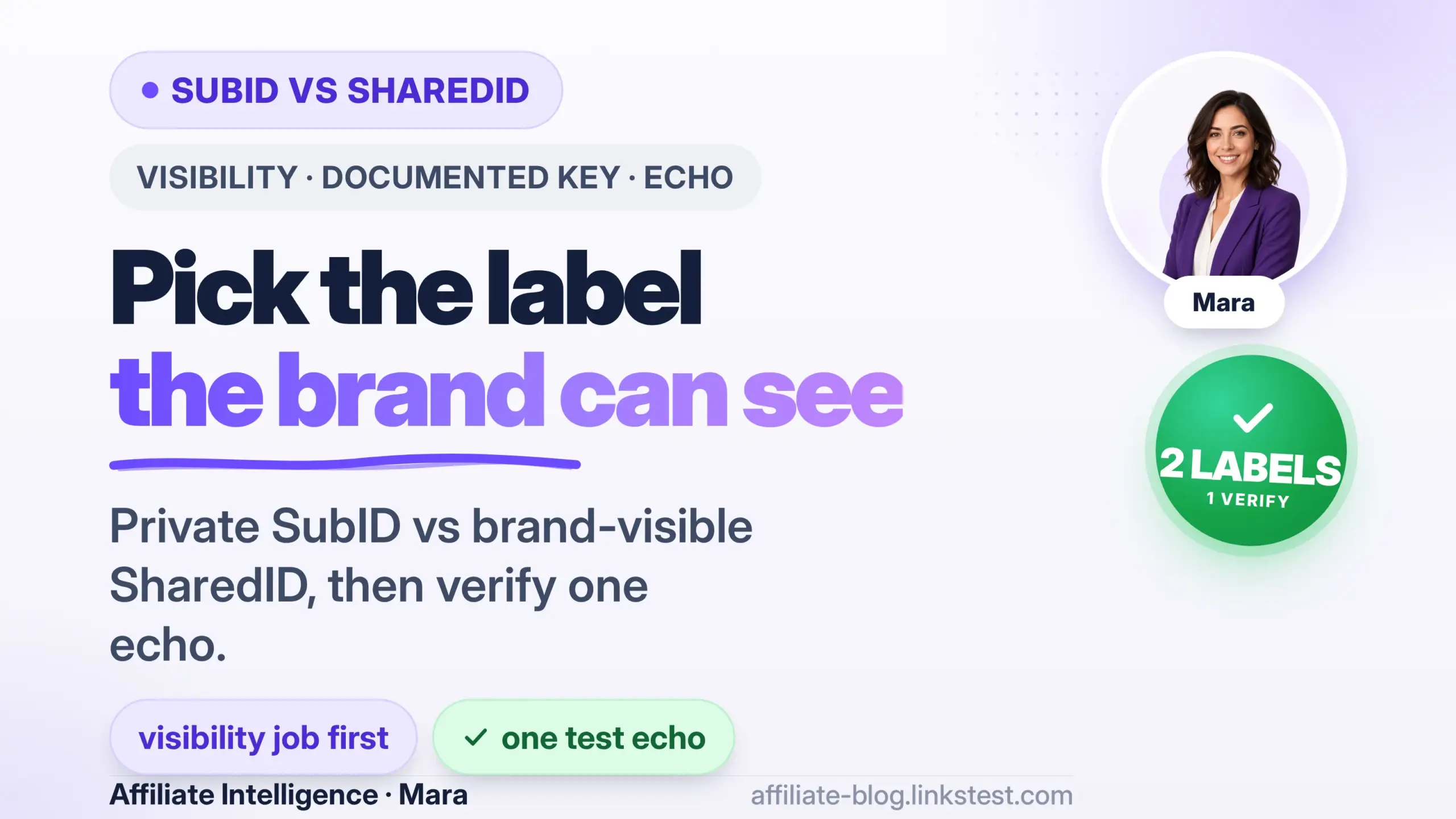 SubID vs SharedID: which label the brand can see