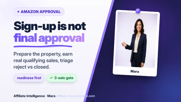 Sign-up is not final approval